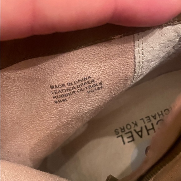 Michael Michael Kors Deep Tan platform Ankle Boots - Picture 7 of 11